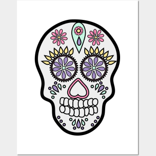 Sugar Skull Posters and Art